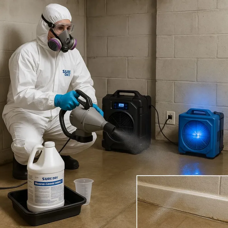 Sanitization and Odor Removal process in Coleman, MI