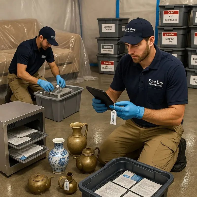 Content Protection and Restoration process in Coleman, MI