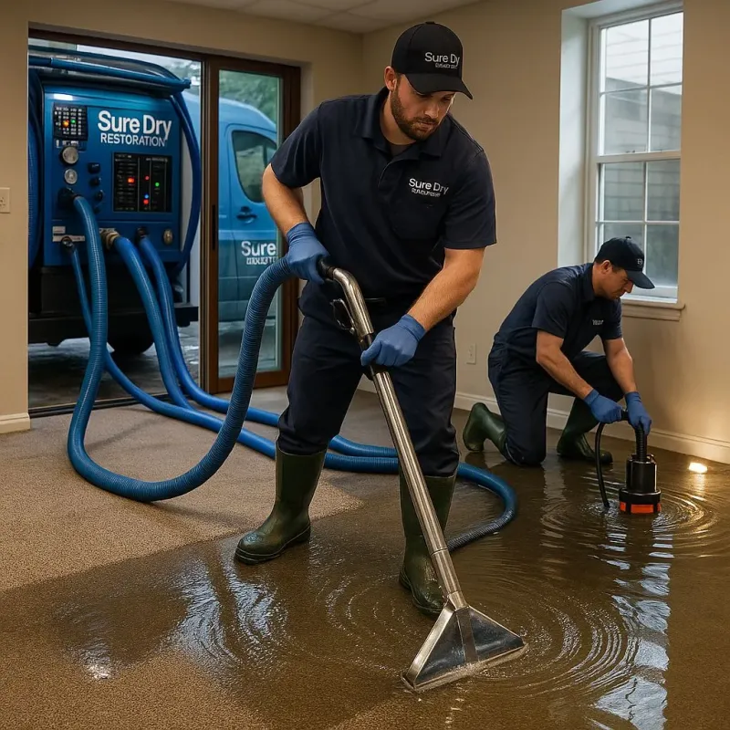 Water Extraction and Removal process in Coleman, MI